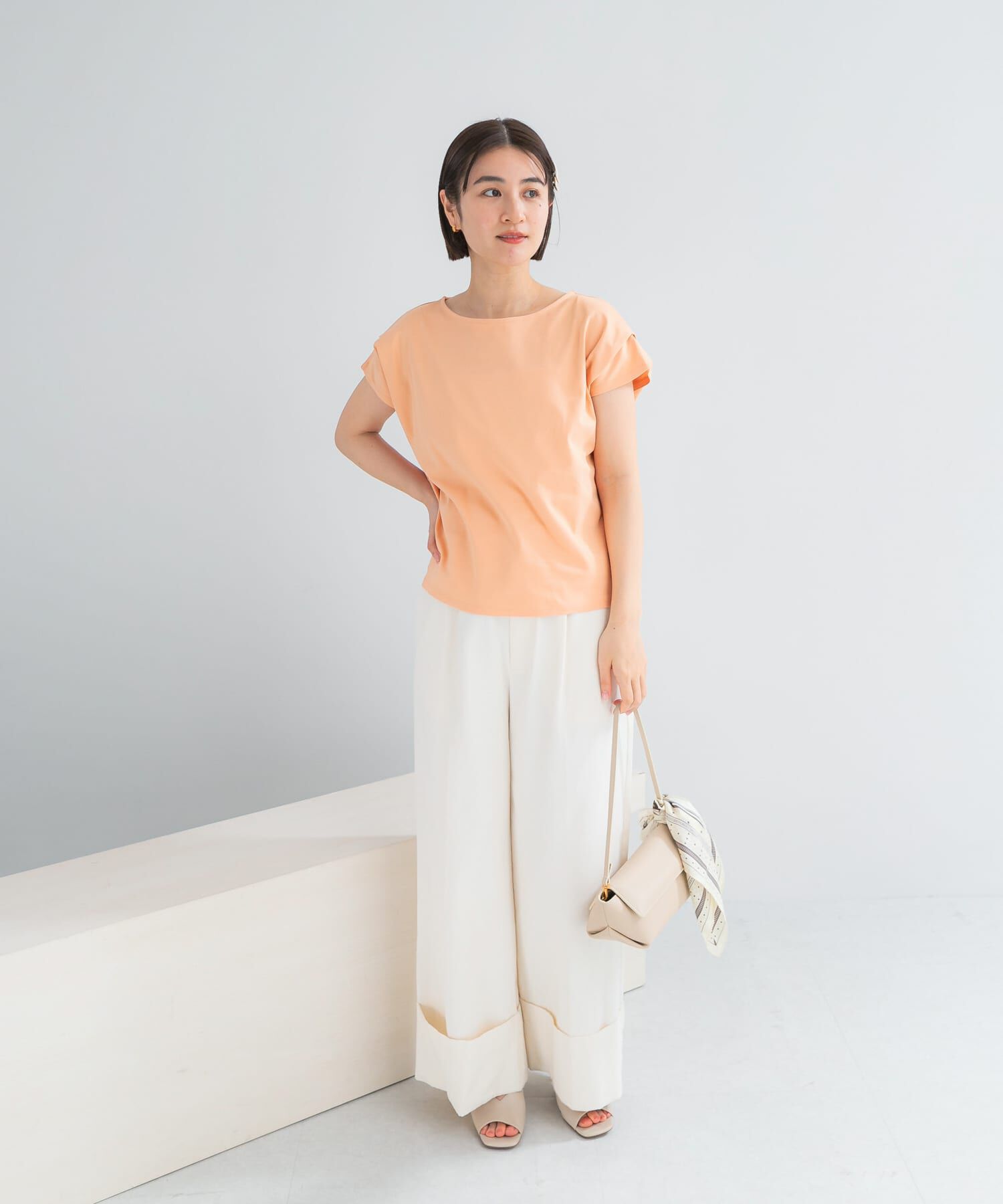 URBAN RESEARCH ROSSO「『WEB/一部店舗限定』ドライドルマンプルオーバー」|Tシャツ・カットソー|