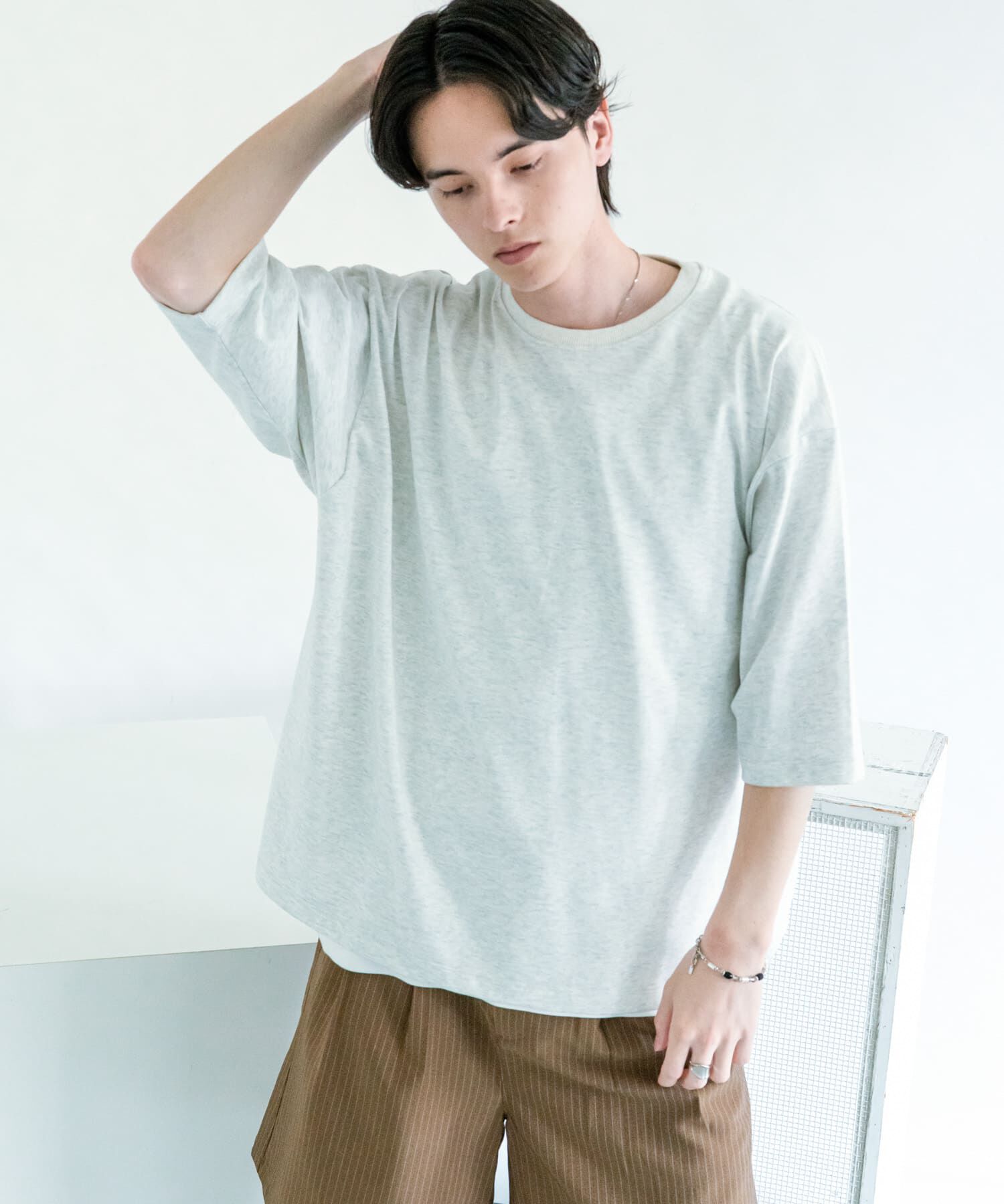 SENSE OF PLACE by URBAN RESEARCH「『ユニセックス』エクストラルーズTシャツ」|Tシャツ・カットソー|