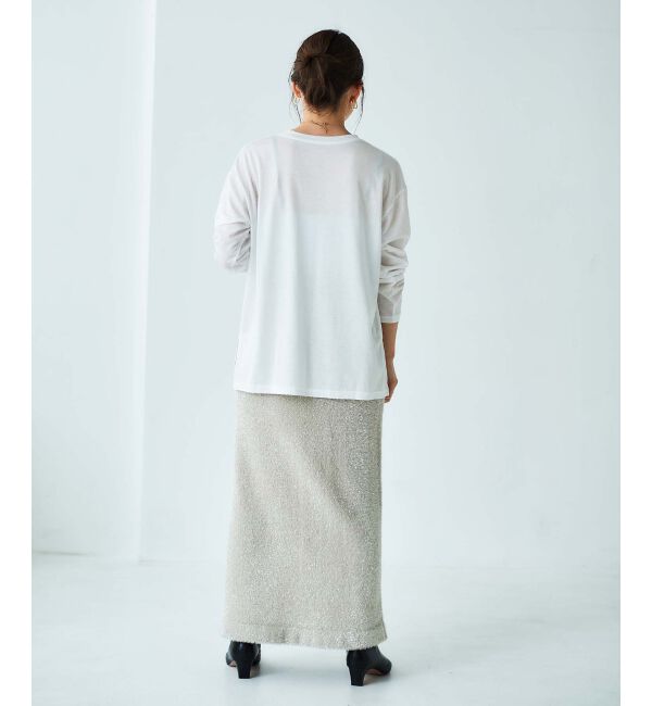 le.coeur blanc「《手洗い可能》BONNE ETOILE ロンTEE」|Tシャツ・カットソー|