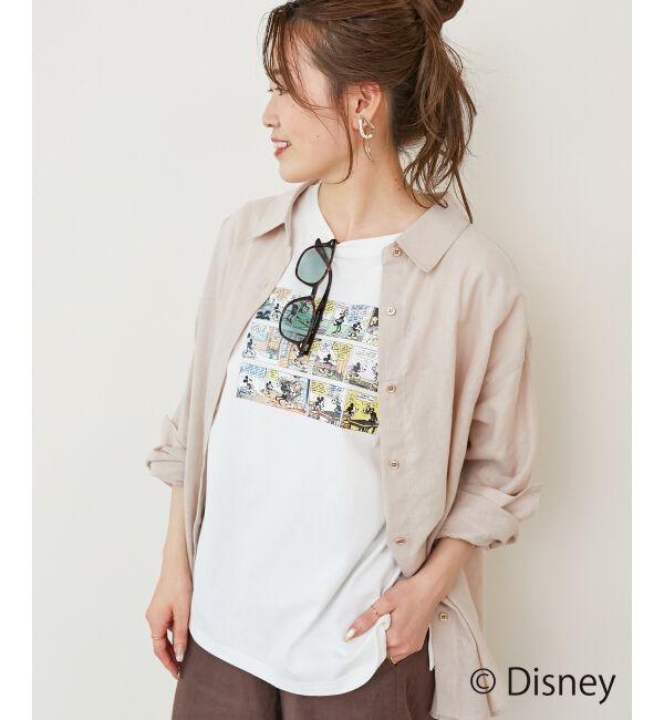  「【Disney】Comic/プリントTシャツ」|Tシャツ・カットソー|