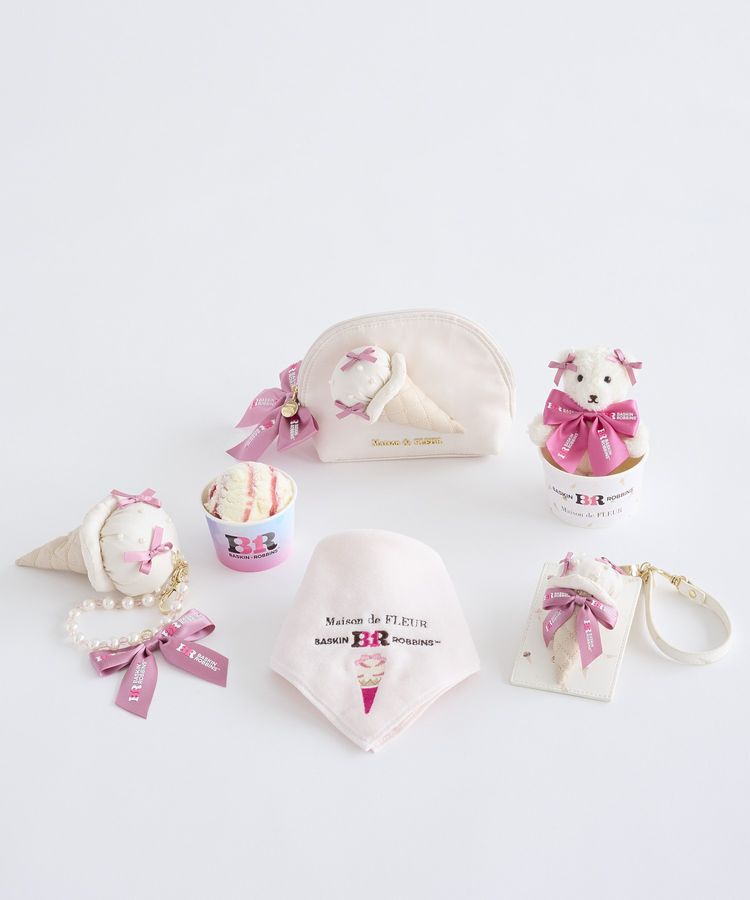 Maison de FLEUR「サーティワン タオルハンカチ」|ハンカチ|
