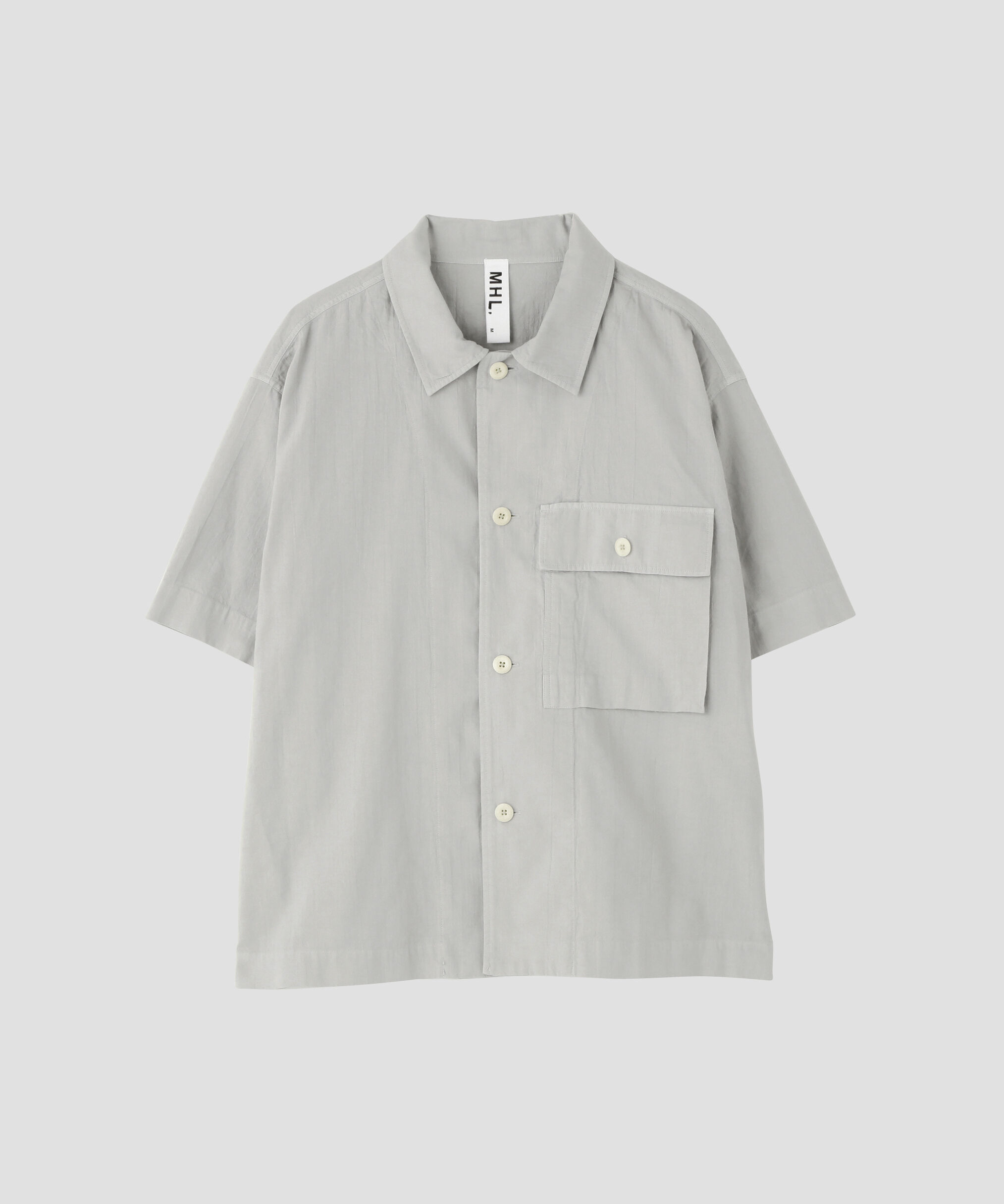 MHL.「GARMENT DYED FINE COTTON OXFORD SHIRT」|シャツ・ブラウス|