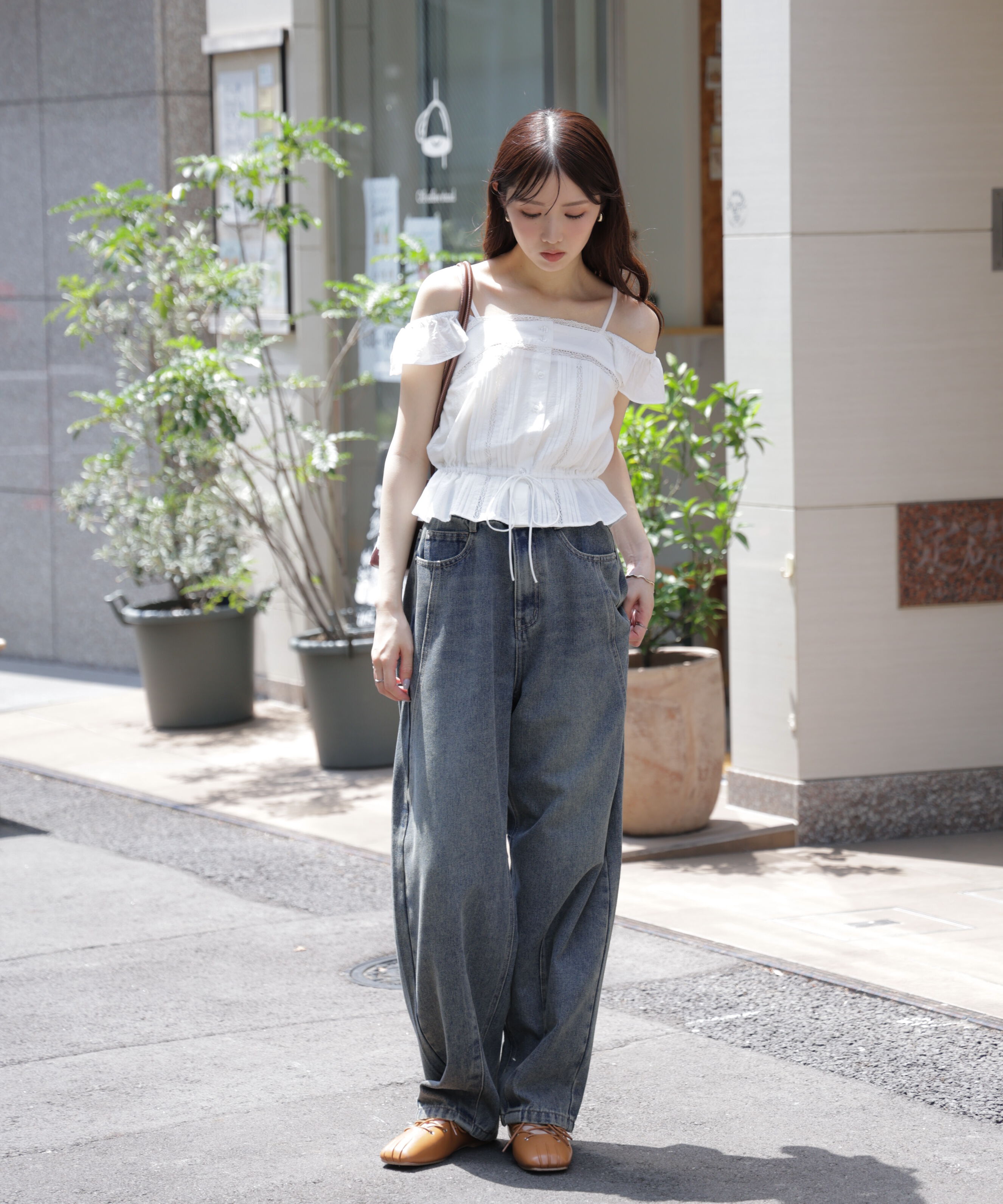  「2wayオフショルキャミブラウス」|シャツ・ブラウス|