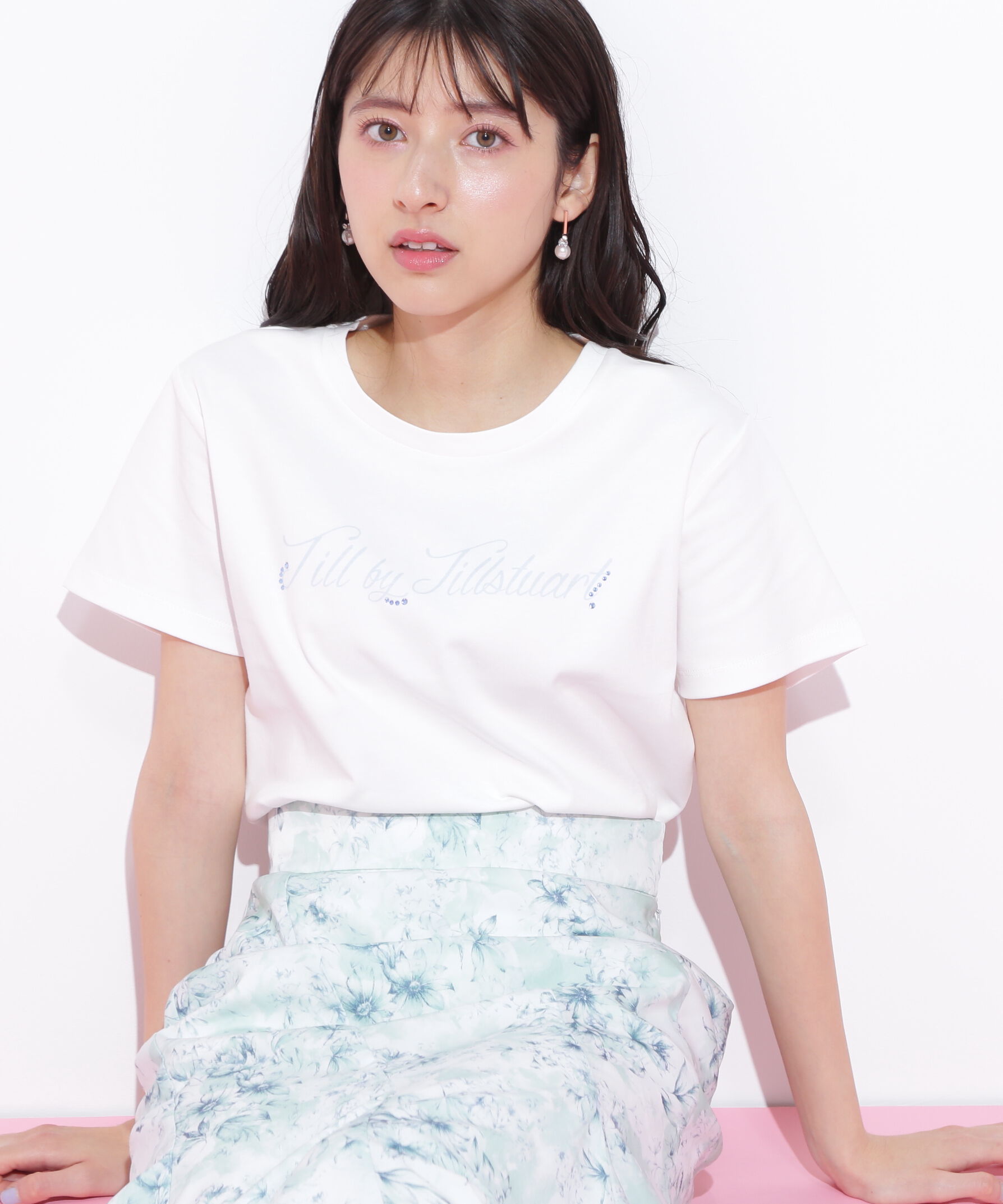  「レタリングロゴTシャツ」|Tシャツ・カットソー|
