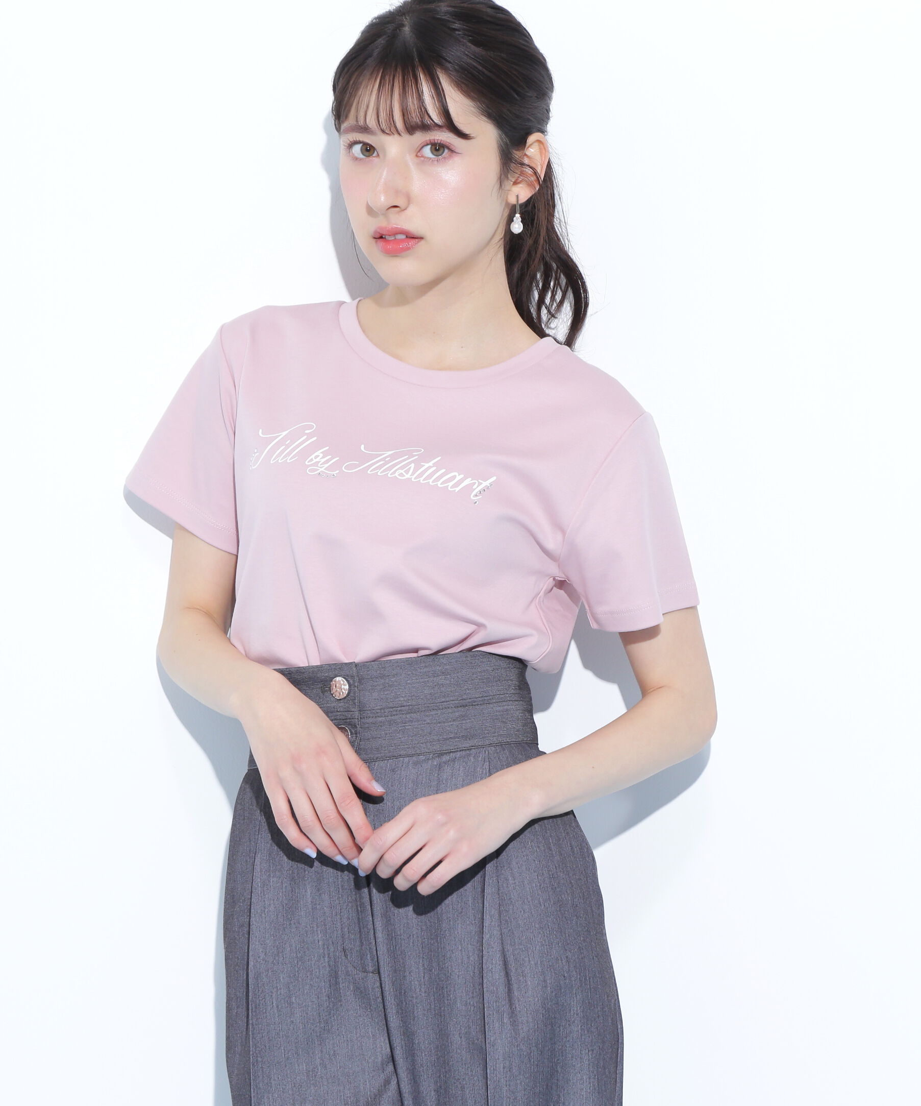  「レタリングロゴTシャツ」|Tシャツ・カットソー|