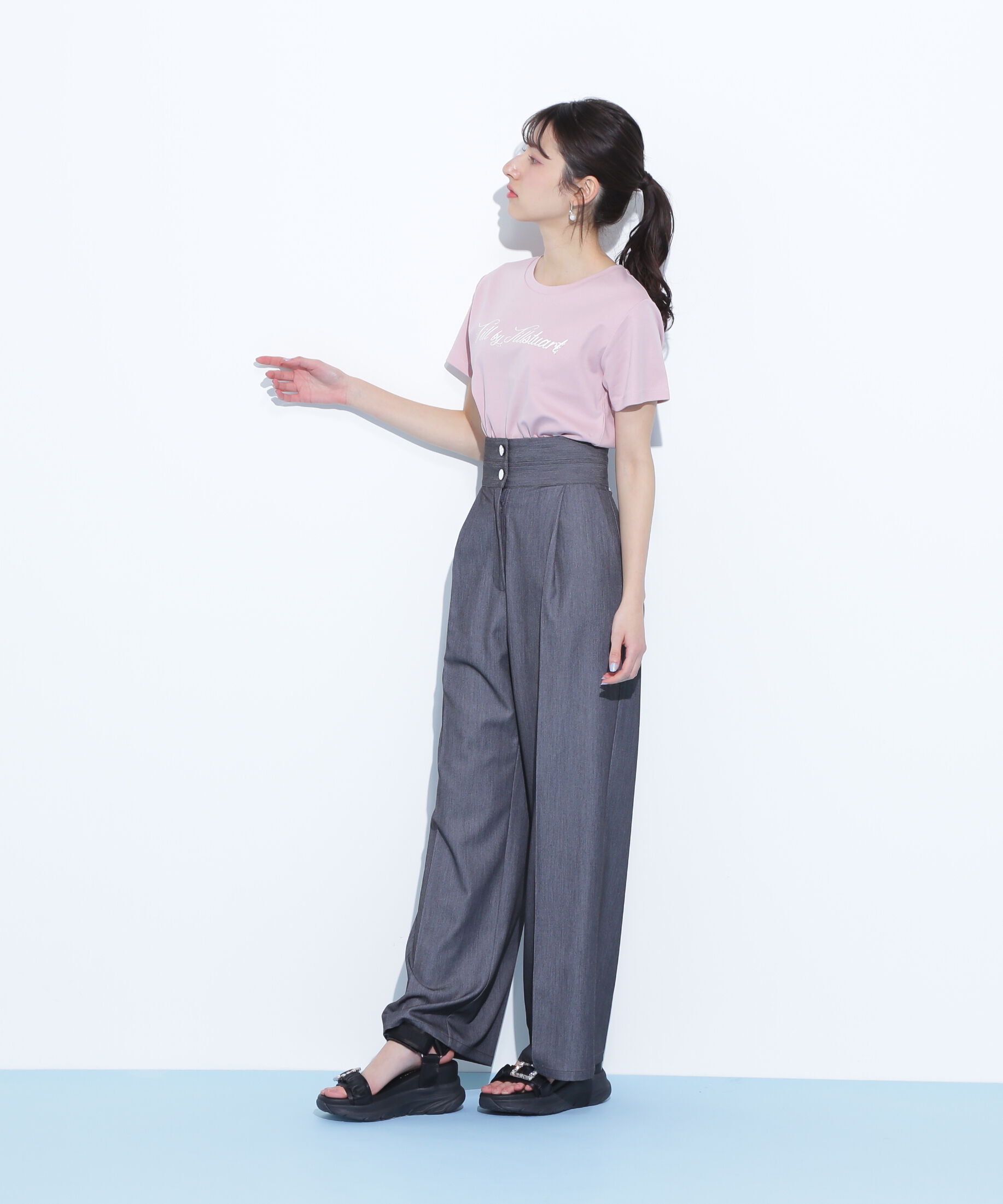  「レタリングロゴTシャツ」|Tシャツ・カットソー|