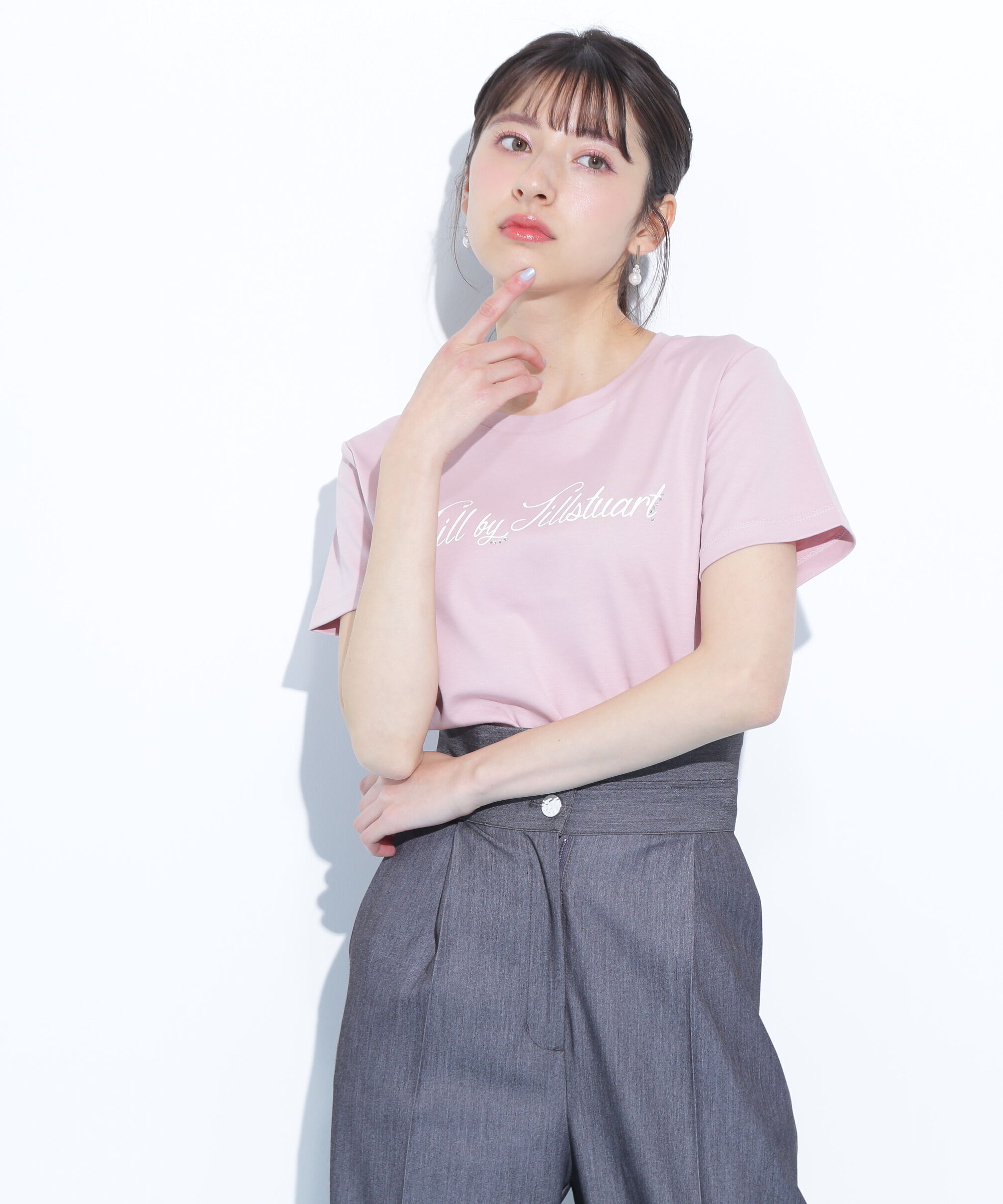  「レタリングロゴTシャツ」|Tシャツ・カットソー|