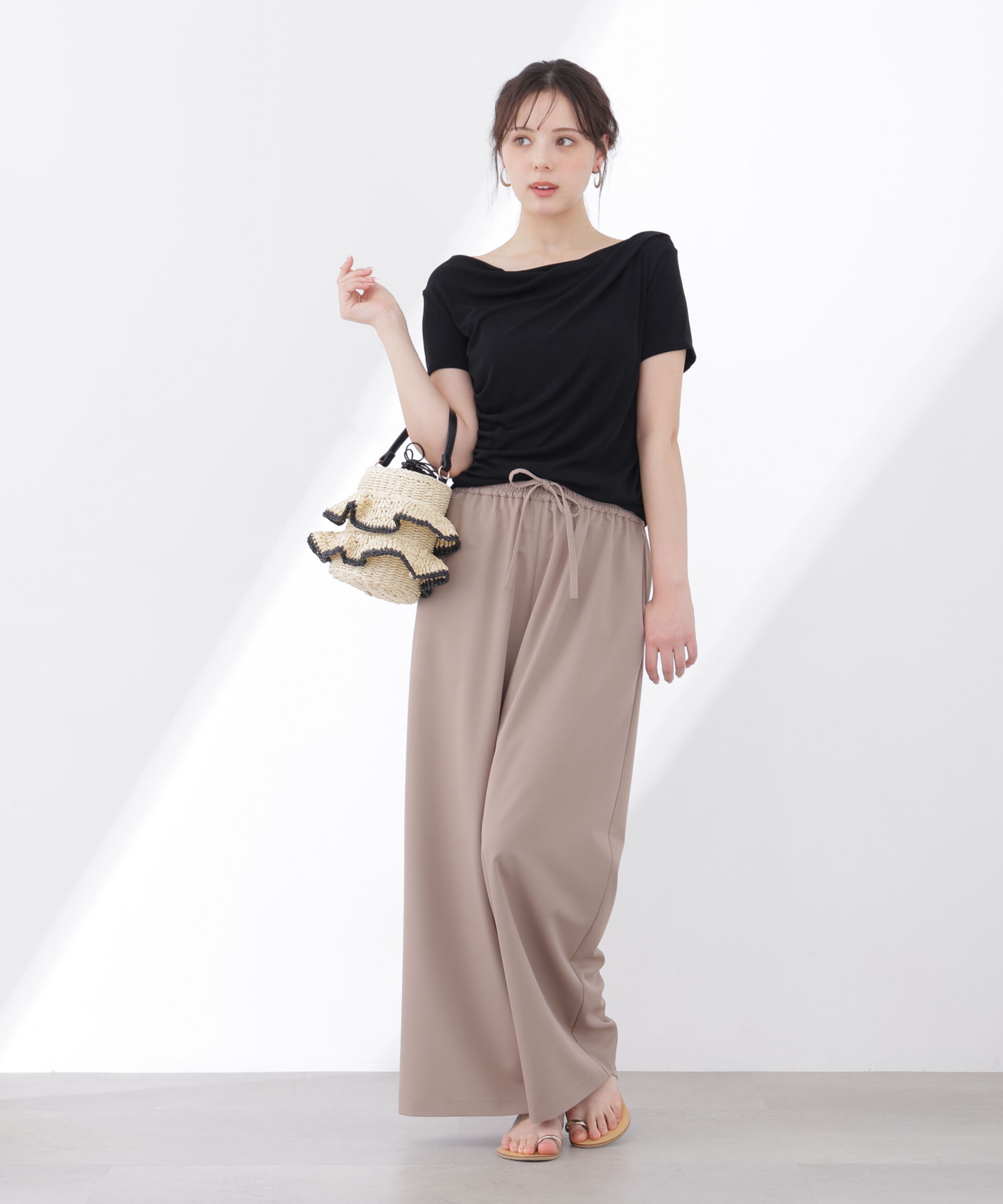 PROPORTION BODY DRESSING「＜中川紅葉さん着用＞〈a/mie〉ワイドイージーパンツ」|その他|