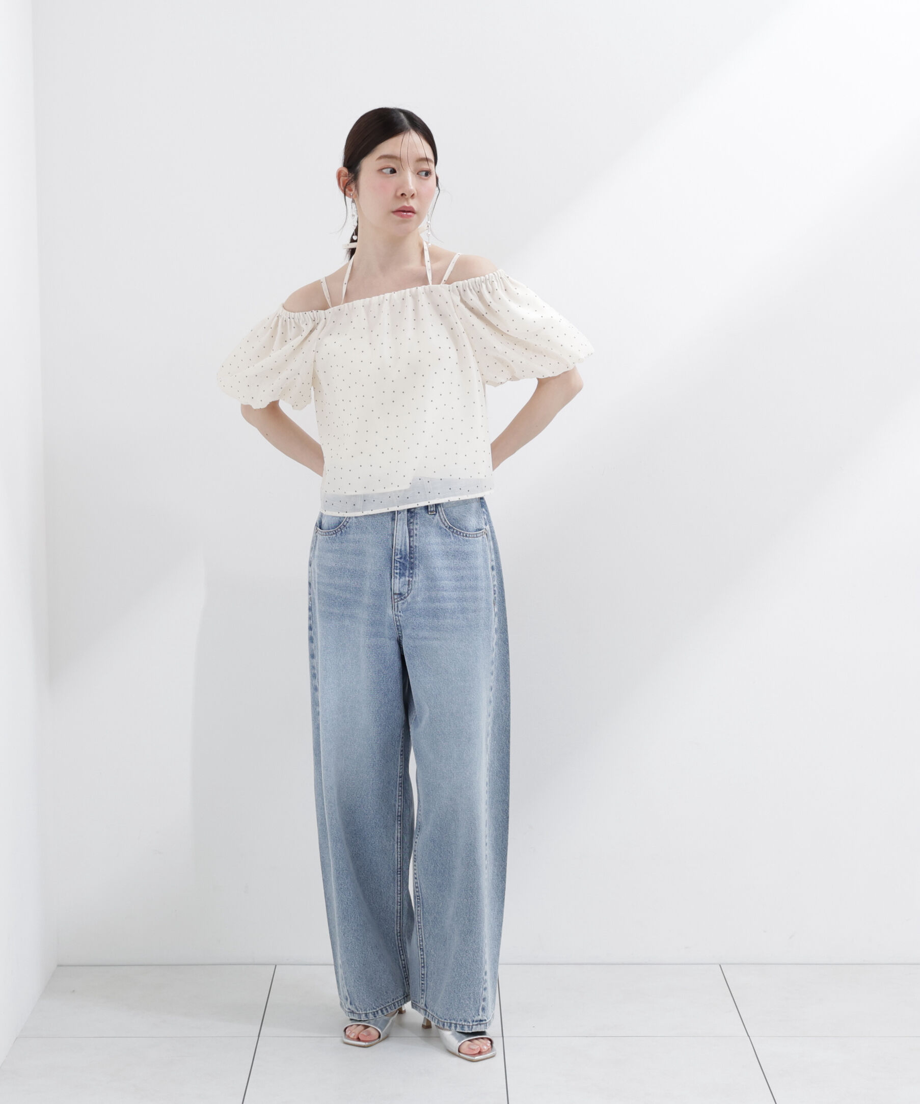 PROPORTION BODY DRESSING「シアーバルーンブラウス」|シャツ・ブラウス|