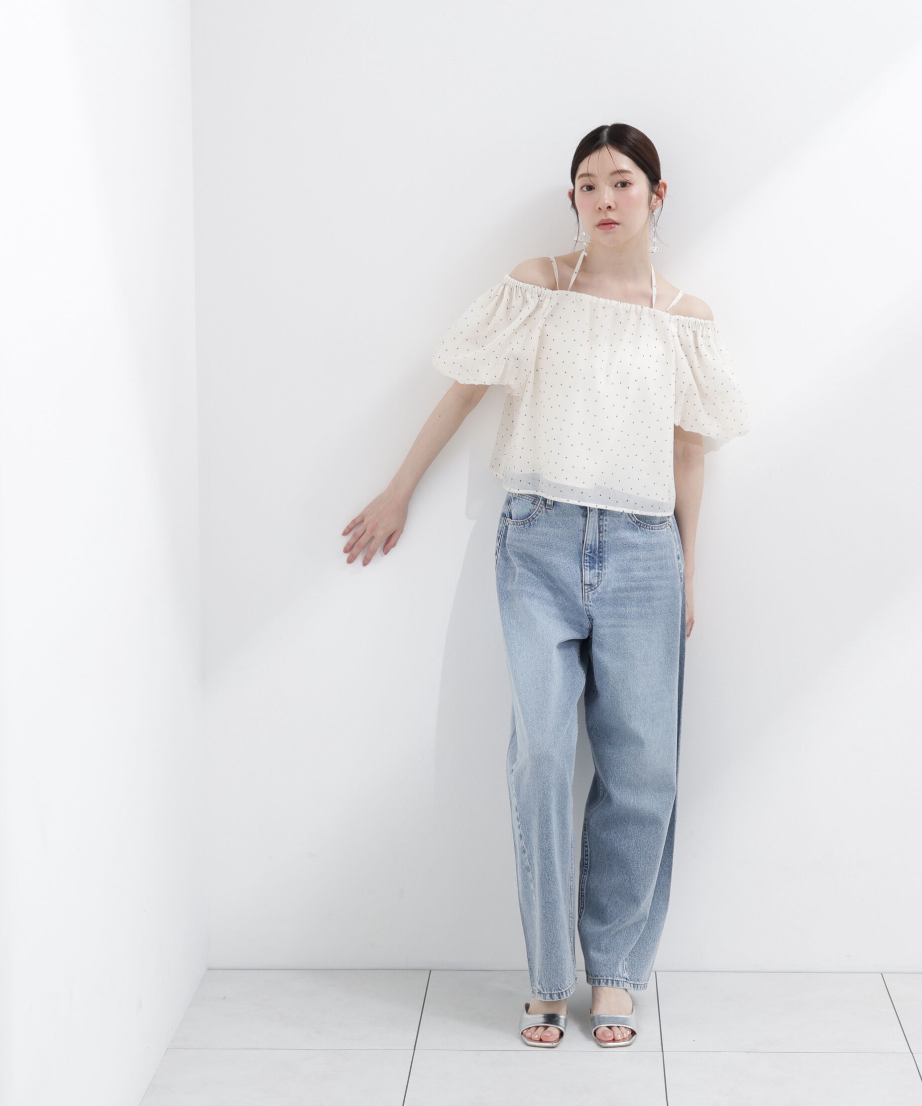 PROPORTION BODY DRESSING「シアーバルーンブラウス」|シャツ・ブラウス|