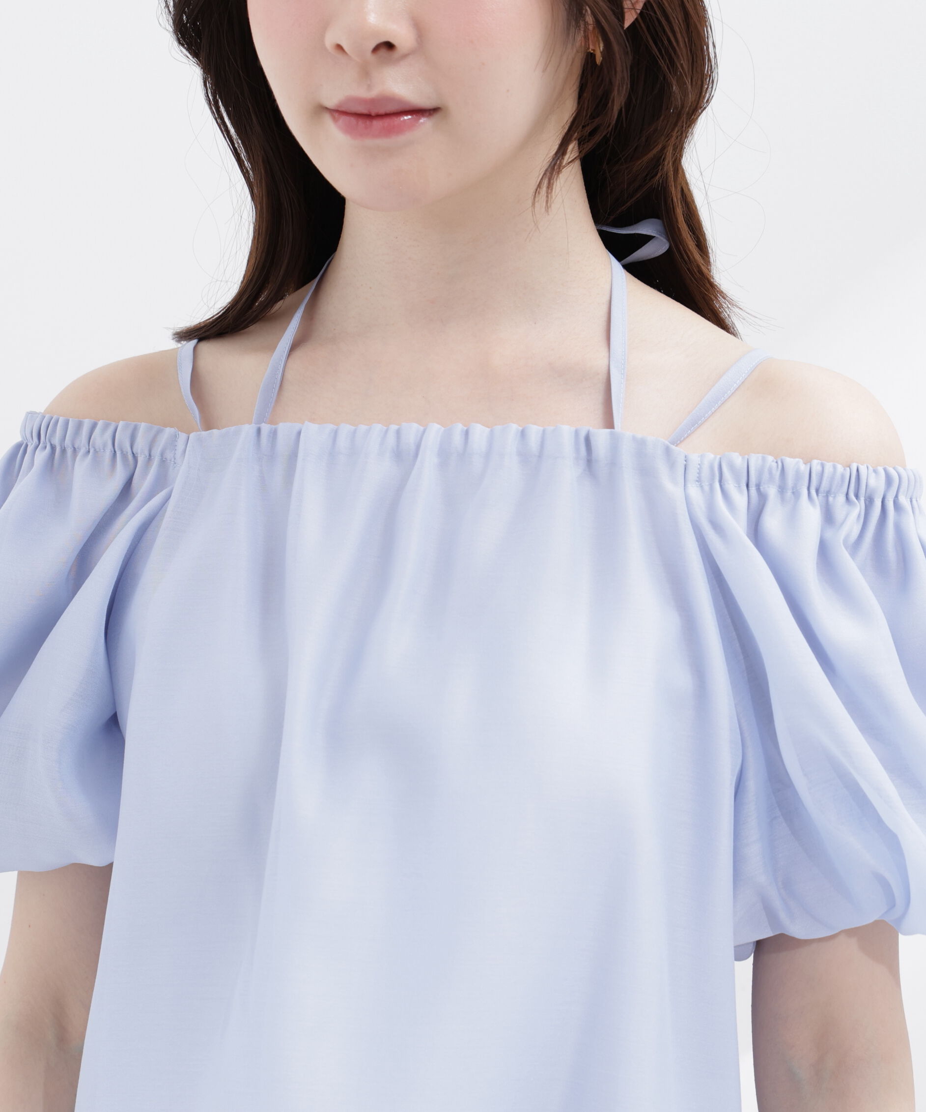 PROPORTION BODY DRESSING「シアーバルーンブラウス」|シャツ・ブラウス|