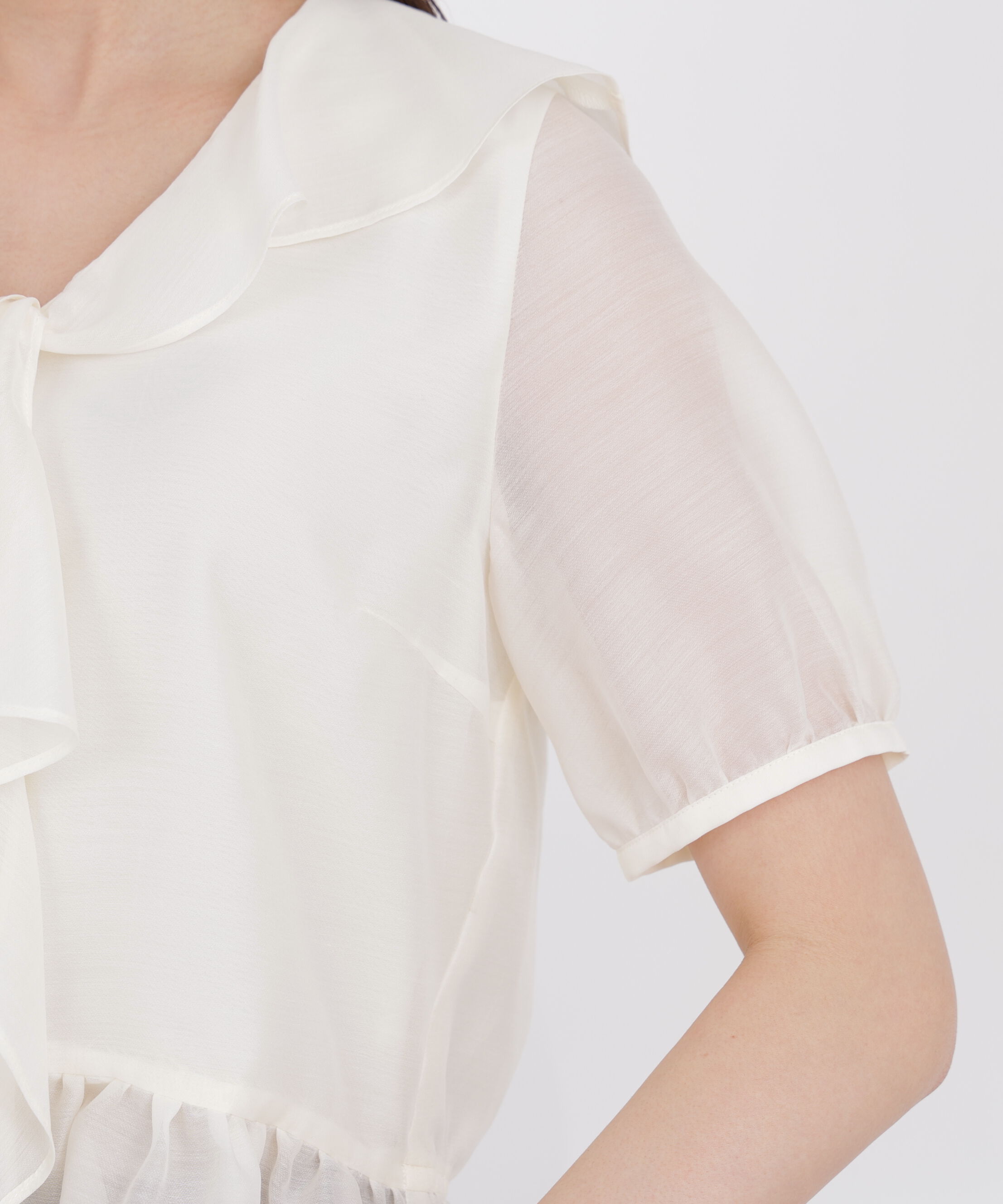 PROPORTION BODY DRESSING「ラッフルブラウス」|シャツ・ブラウス|