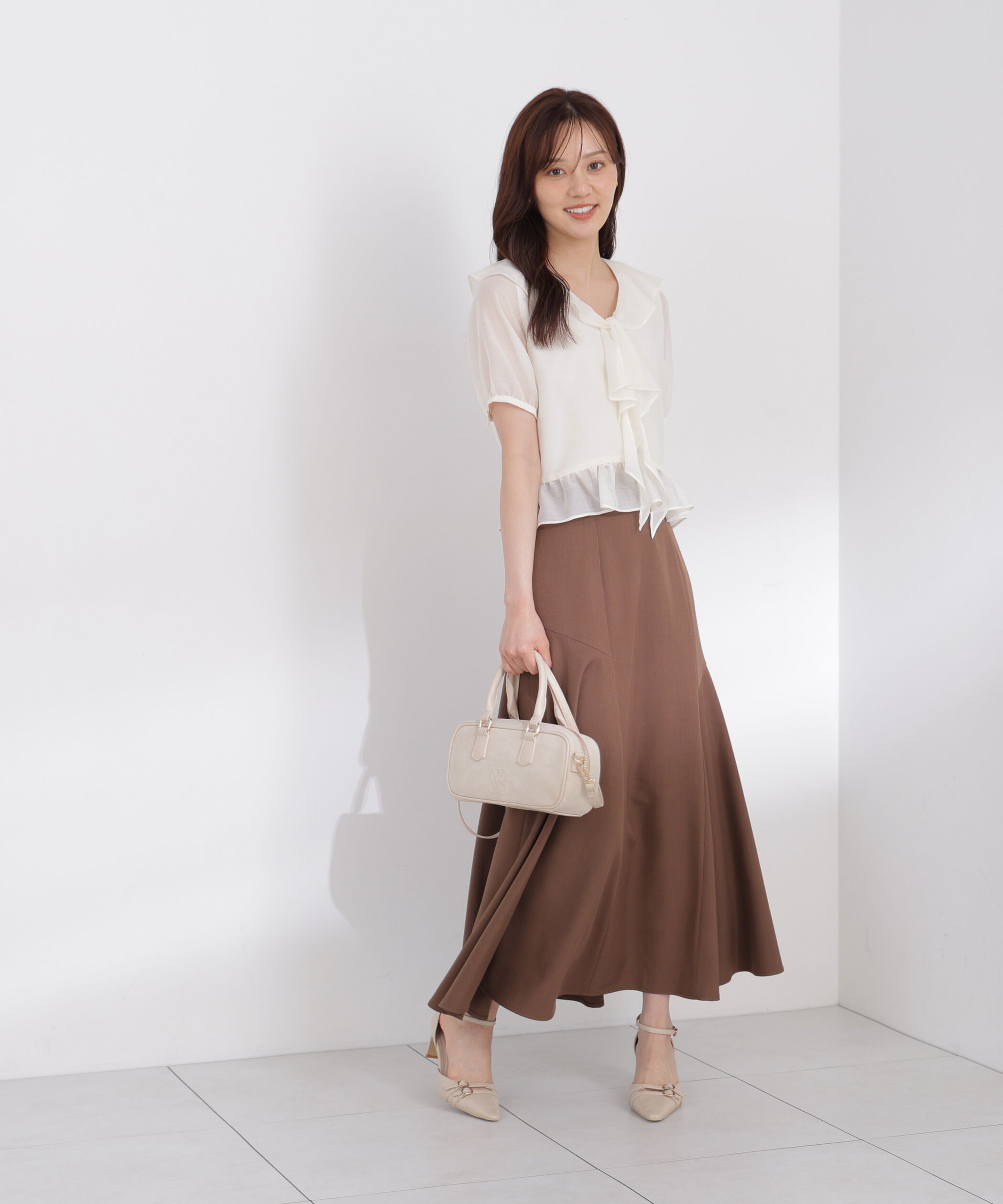 PROPORTION BODY DRESSING「ラッフルブラウス」|シャツ・ブラウス|