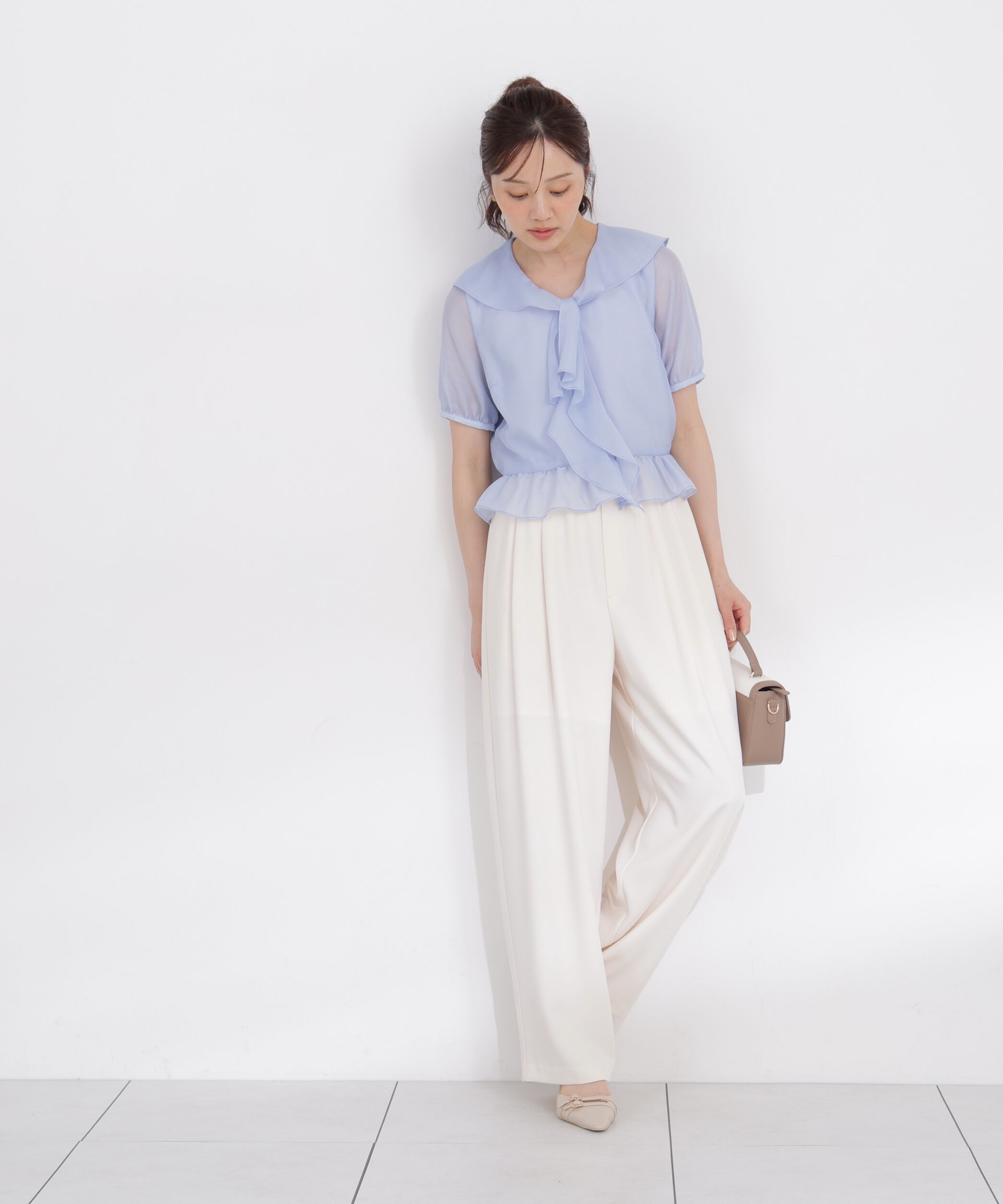 PROPORTION BODY DRESSING「ラッフルブラウス」|シャツ・ブラウス|