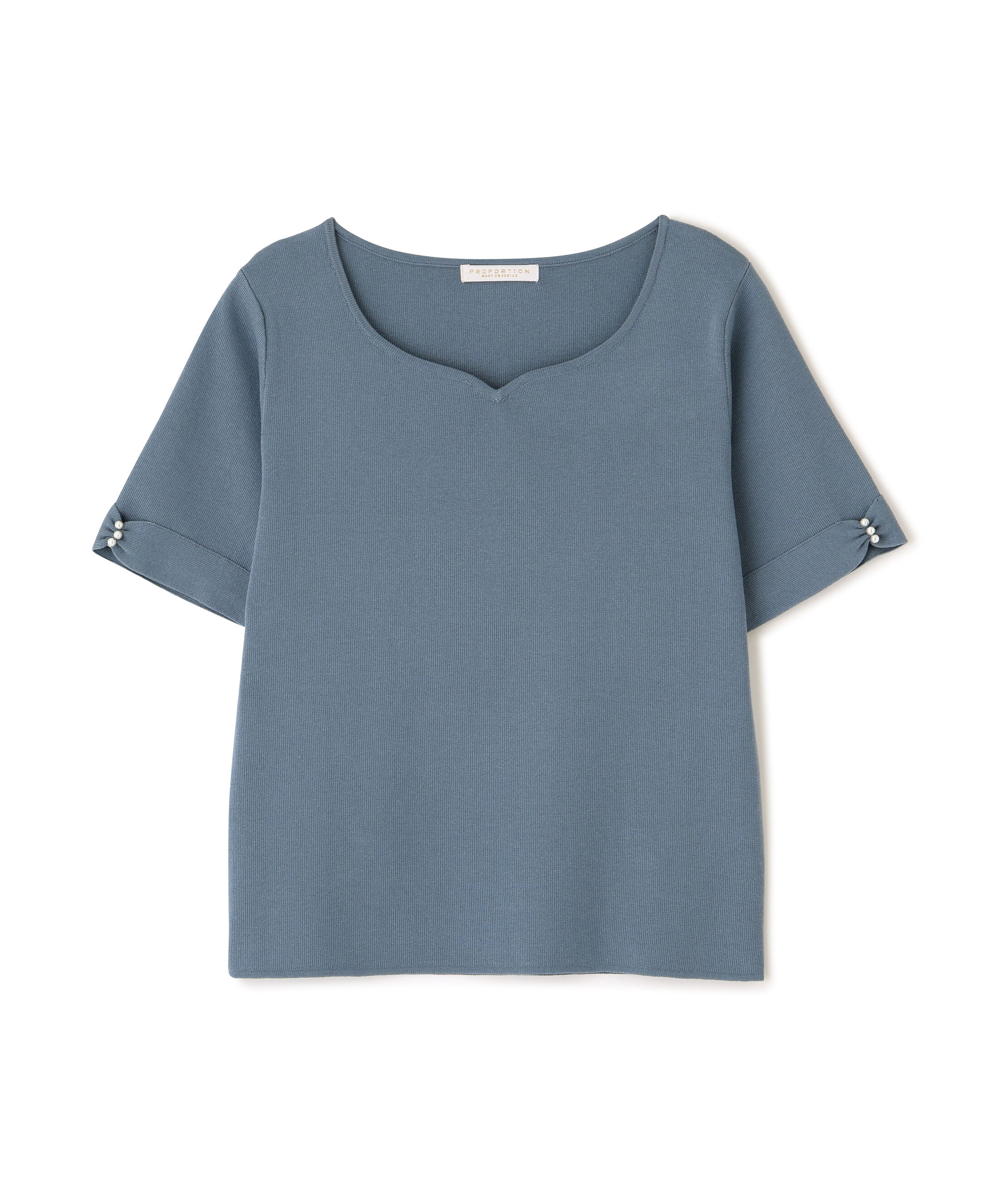 PROPORTION BODY DRESSING「袖リボン総針ニットトップス」|ニット・セーター|