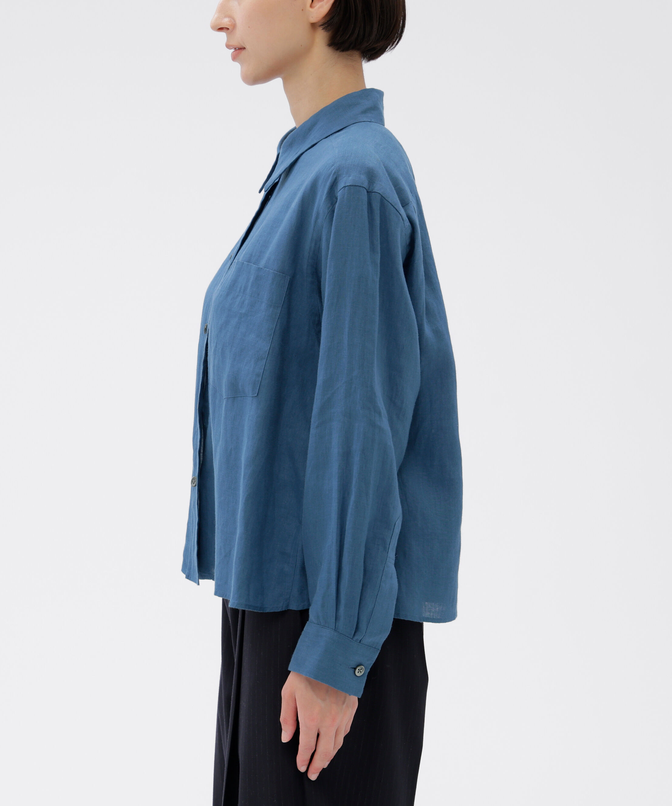  「LIGHTWEIGHT LINEN SHIRT」|シャツ・ブラウス|