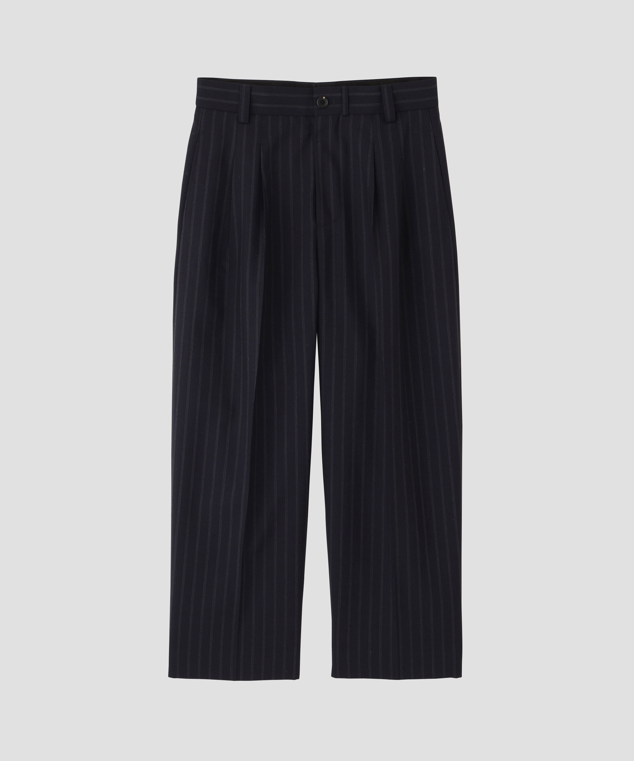 MARGARET HOWELL「WIDE STRIPE WOOL TROUSERS」|その他|