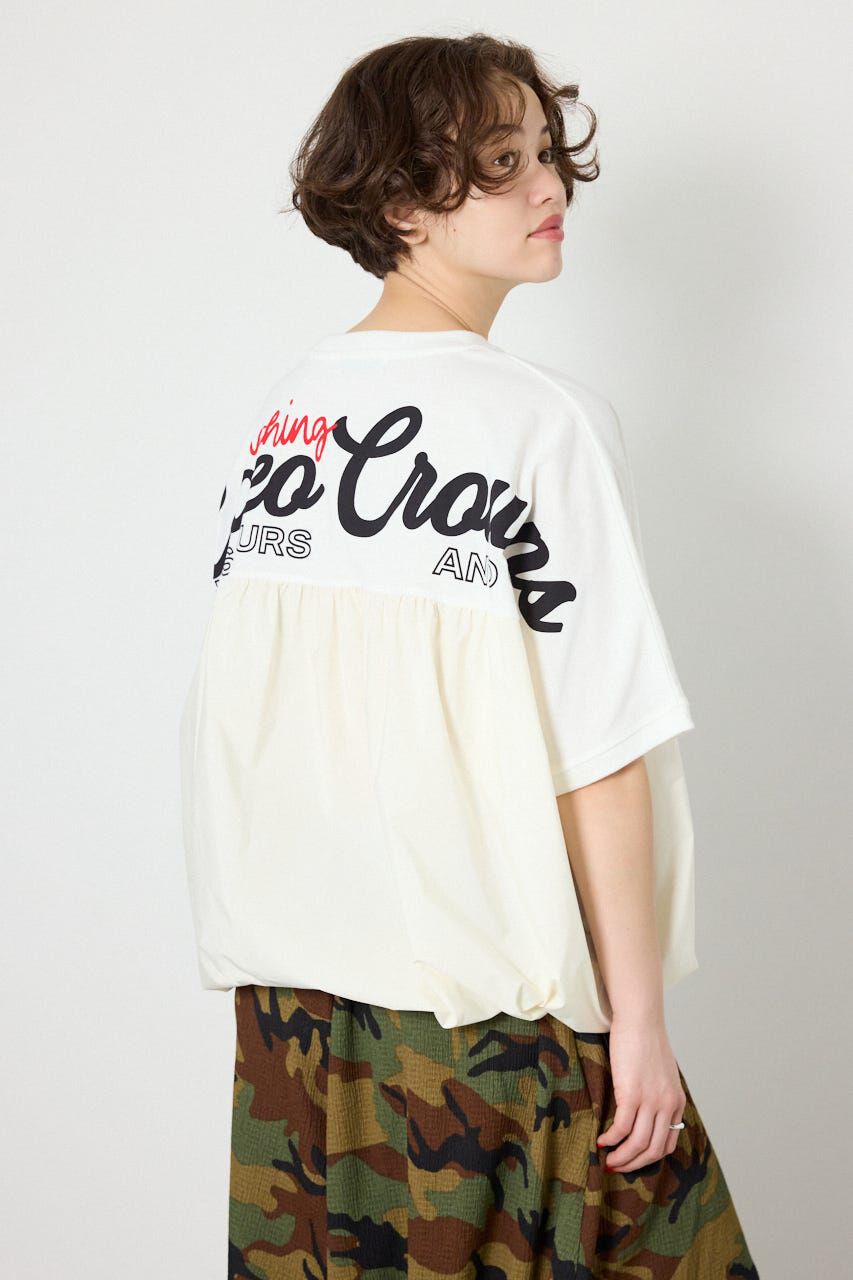 RODEO CROWNS「切替ロゴビッグトップス」|Tシャツ・カットソー|