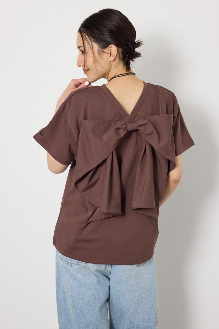 RODEO CROWNS「ビッグリボン2WAY Tシャツ」|Tシャツ・カットソー|