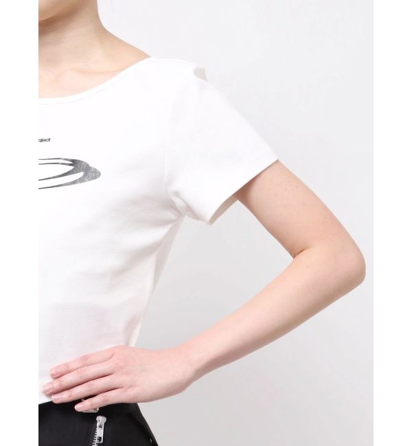 MURUA「【Opening Project】W Squareneck Cropped Symbol T Shirt」|Tシャツ・カットソー|