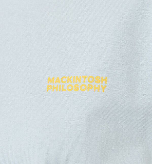 MACKINTOSH PHILOSOPHY「GREY LABEL リンガーロゴTシャツ」|Tシャツ・カットソー|