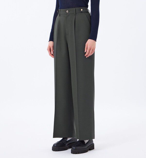 MACKINTOSH PHILOSOPHY「【予約販売】【TROTTER（トロッター）シリーズ】アクションオックスワイドパンツ」|スラックス|