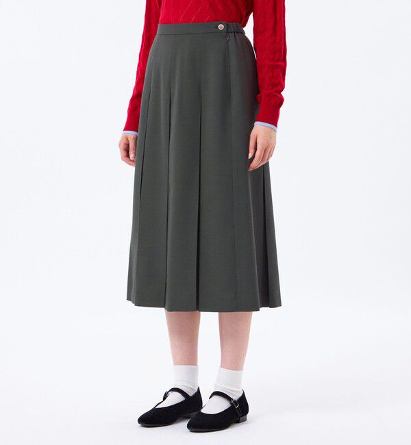 MACKINTOSH PHILOSOPHY「【予約販売】【TROTTER（トロッター）シリーズ】タックプリーツスカート」|スカート|