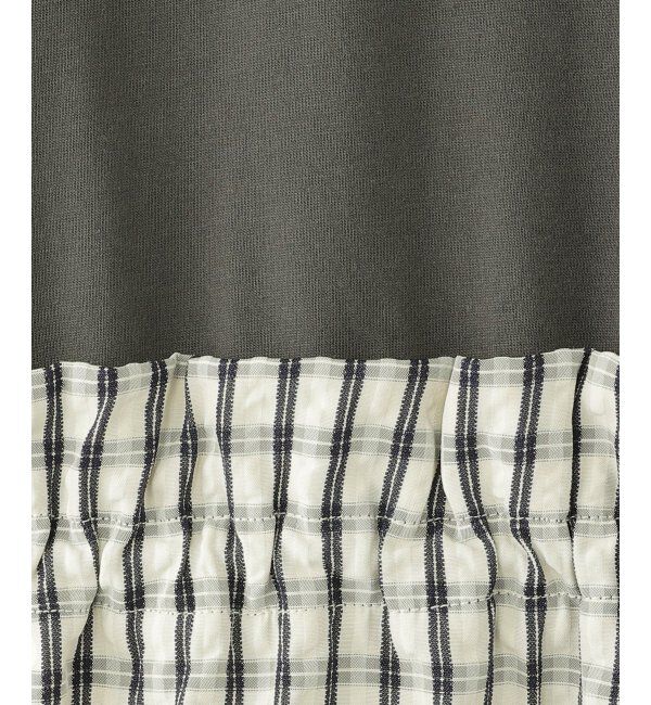 ikka kids「ドロスト使いスカートドッキングワンピース（120~160cm）」|スカート|