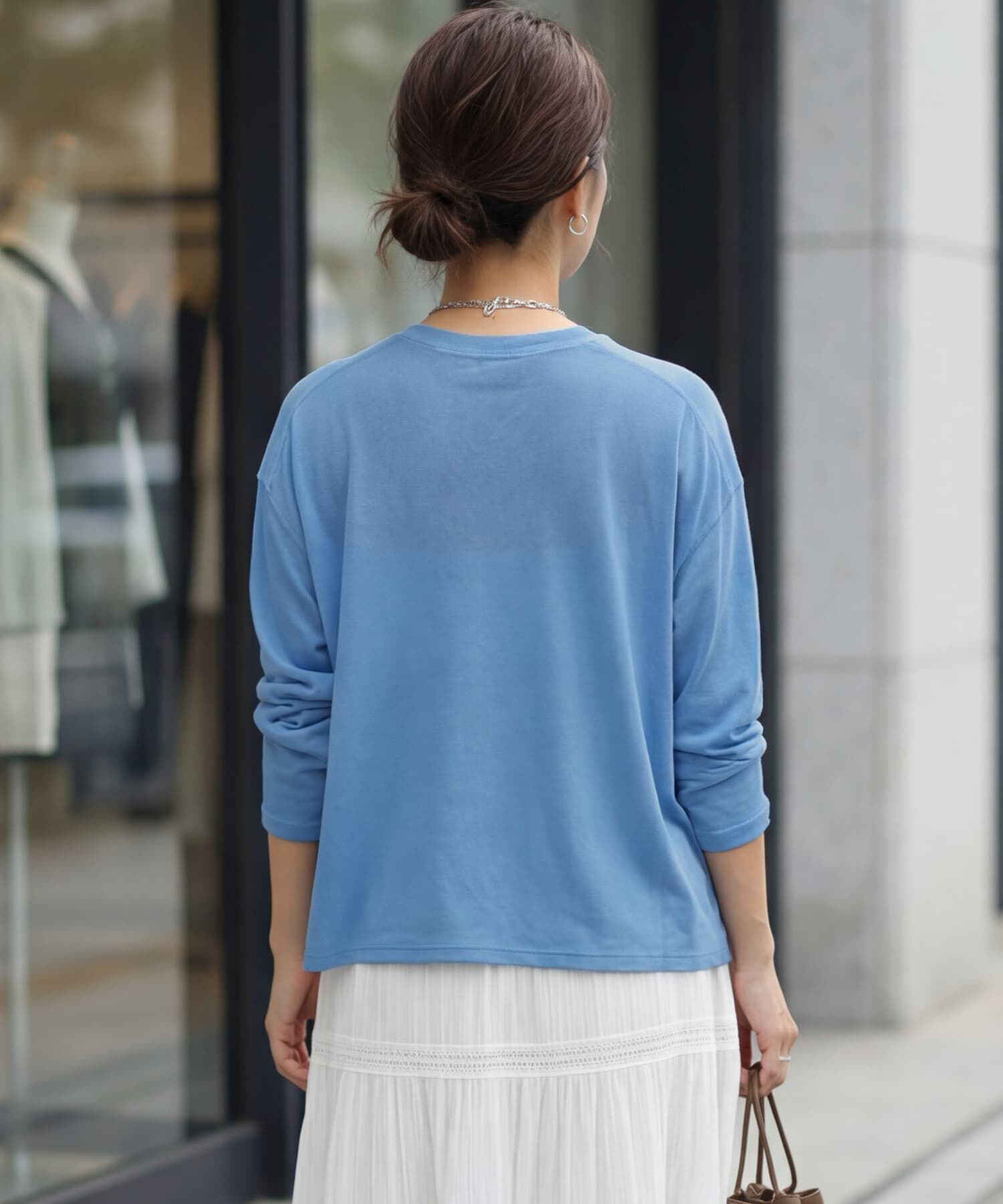 STYLE DELI「とろみ落ち感ニット編みカットトップス」|Tシャツ・カットソー|