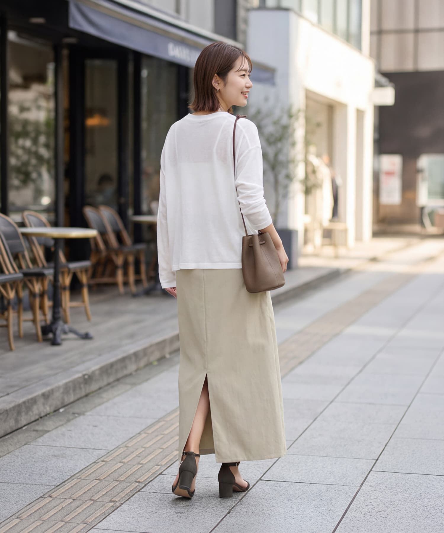 STYLE DELI「とろみ落ち感ニット編みカットトップス」|Tシャツ・カットソー|