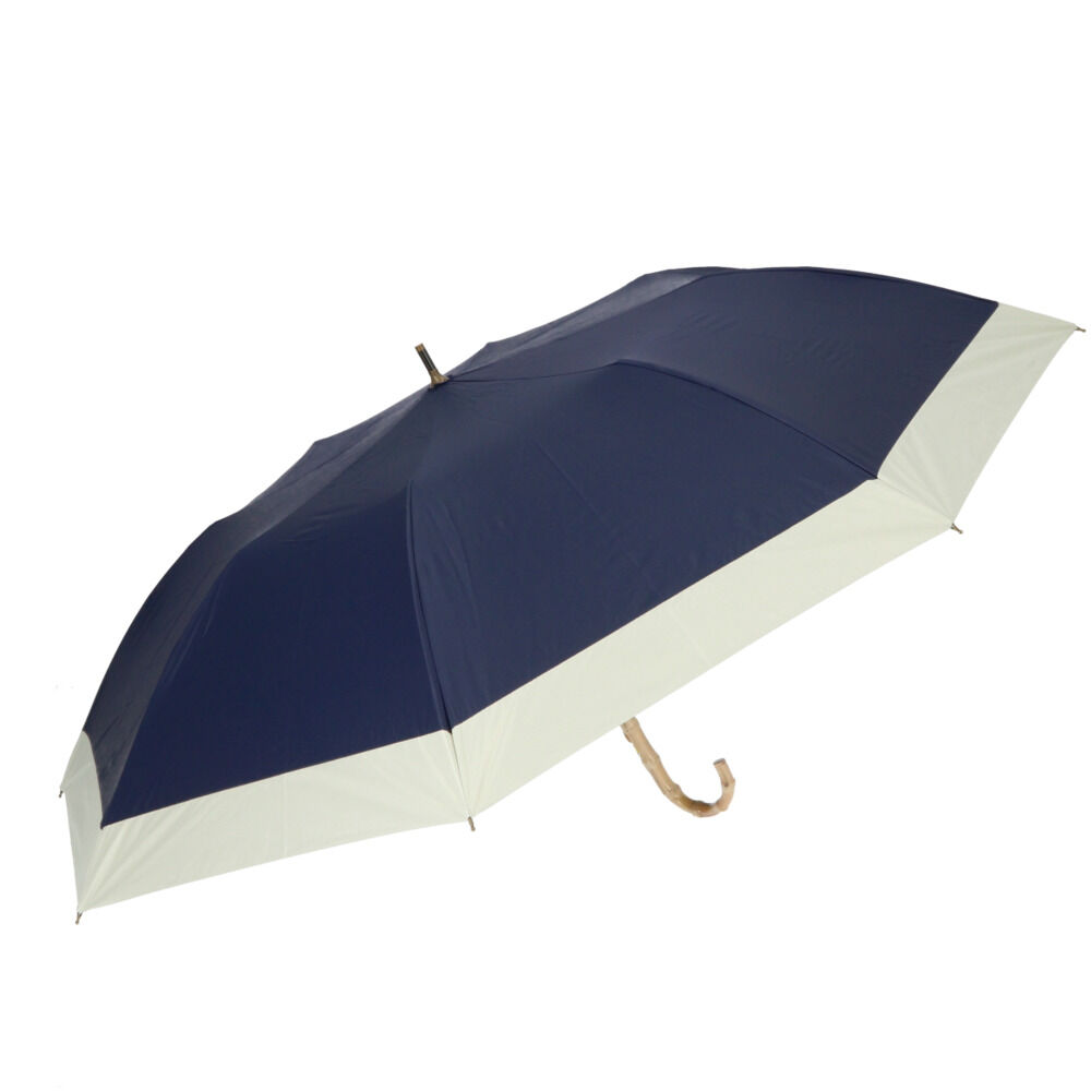 BACKYARD FAMILY「日傘 折りたたみ 遮光 晴雨兼用 軽量 通販 HYGGE ヒュッゲ ショートワイド 55cm」|傘|ブルー1