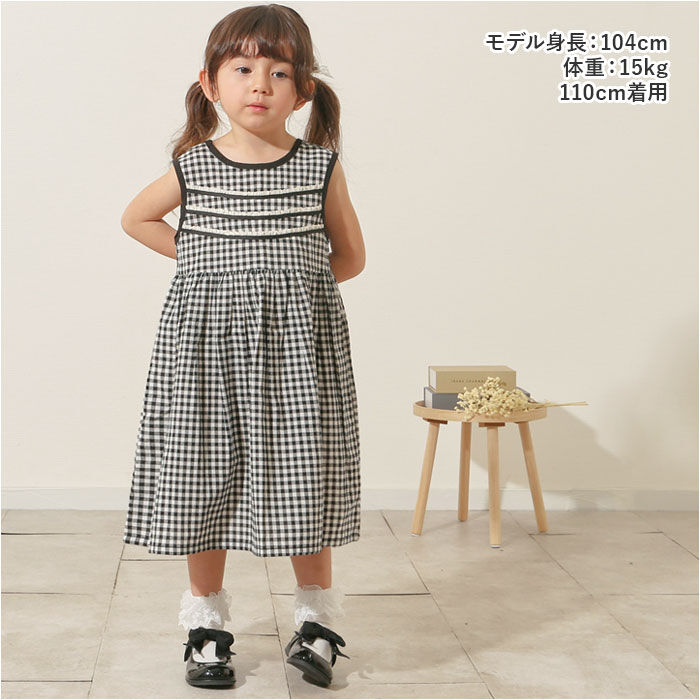 BACKYARD FAMILY「Rora ワンピース 通販 ローラ プチプレイド ノースリーブ キッズ 夏 袖なし 子供 こども」|その他|