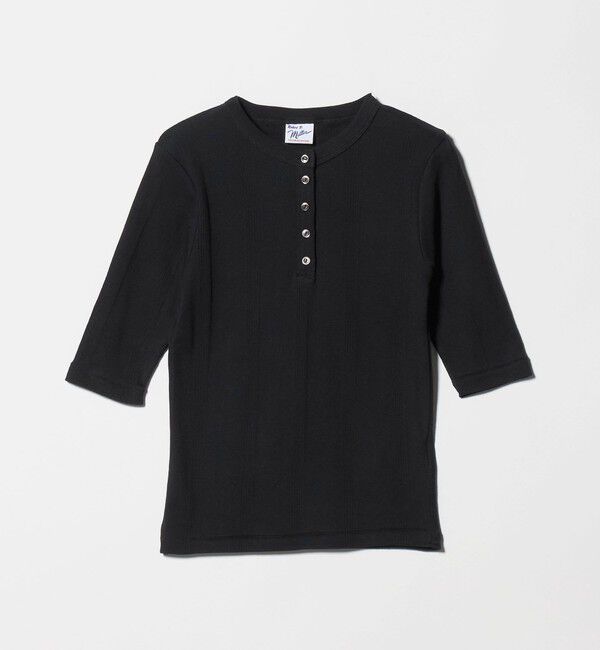 UNITED ARROWS green label relaxing「＜Robert P. Miller＞ヘンリーネック 5分袖 プルオーバー カットソー」|Tシャツ・カットソー|