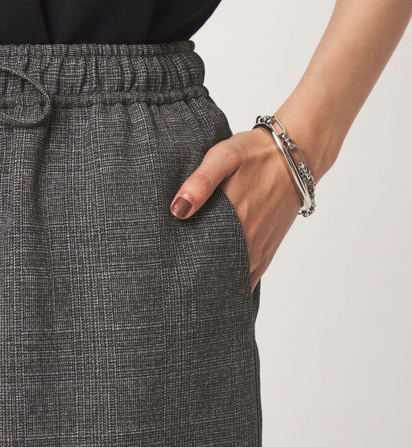 UNITED ARROWS green label relaxing「［size SHORTあり］ツイードライク スカート マシンウォッシャブル 帯電防止」|タイト|