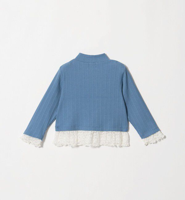 UNITED ARROWS green label relaxing「チュール レース コンビ プルオーバー / キッズ 100cm-130cm」|Tシャツ・カットソー|