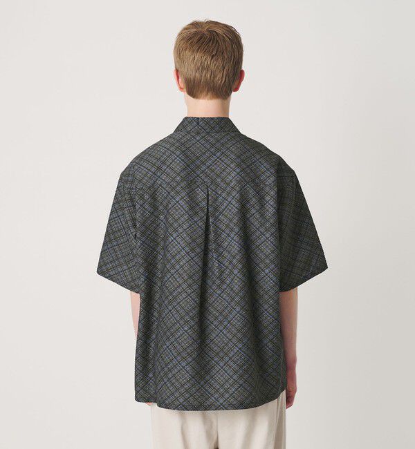 BEAUTY&YOUTH UNITED ARROWS「ロンシャン シアサッカー キャンプカラー シャツ GRANDE型」|シャツ・ブラウス|