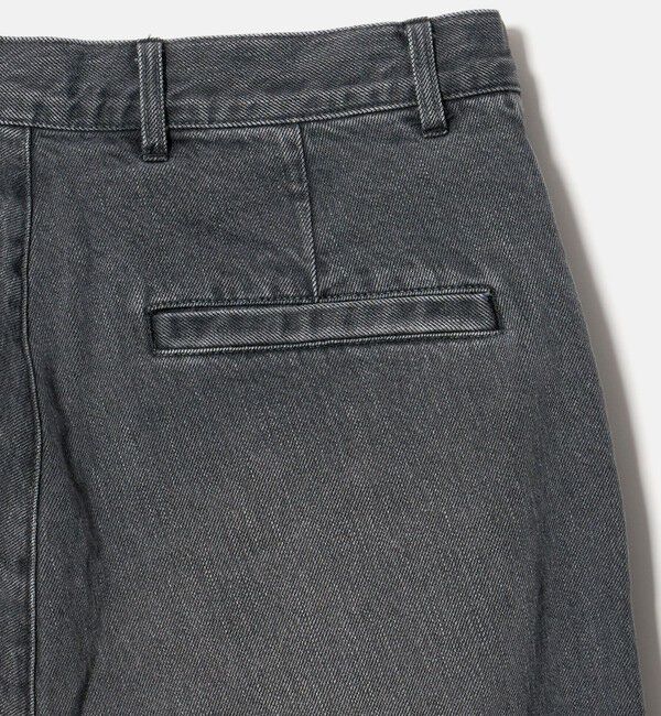 BEAUTY&YOUTH UNITED ARROWS「グレー デニム スラックス NO.9」|チノ|