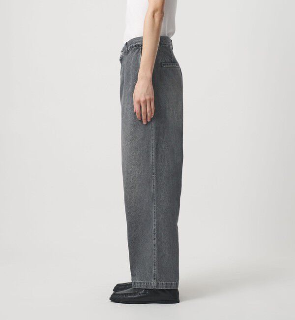 BEAUTY&YOUTH UNITED ARROWS「グレー デニム スラックス NO.9」|チノ|