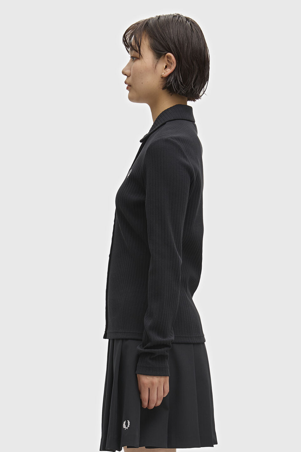 FRED PERRY 「FRED PERRY／Wide Rib Button-Through Polo Shirt／ワイドリブボタンスルーポロシャツ」|ポロシャツ|