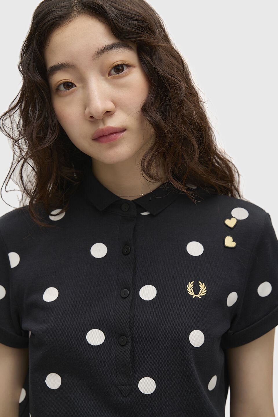 FRED PERRY 「FRED PERRY／POLKA DOT POLO SHIRT／エイミーワインハウス ポルカドットポルカドット」|ポロシャツ|