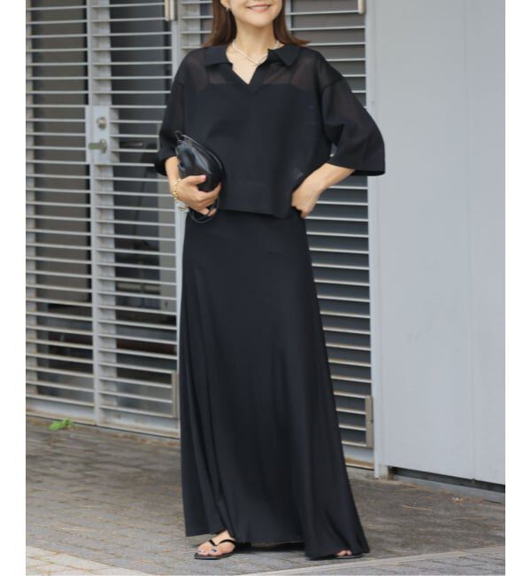 OUTDOOR PRODUCTS Usual Things「ハイゲージシアースキッパーニット」|ポロシャツ|