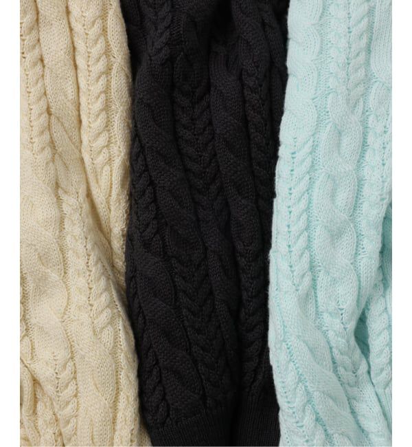 JOURNAL STANDARD「【FOLL / フォル】superfine cotton cable sweater」|ニット・セーター|