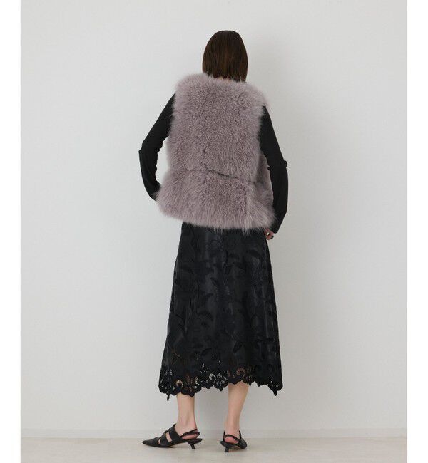 GRACE CONTINENTAL「【イベント店舗・ONLINE STORE先行アイテム】カットワークスカート」|スカート|