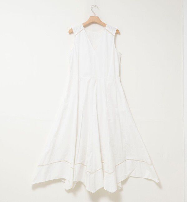 NOLLEY'S「【MARILYN MOON/マリリーンムーン】ledder lace handkerchief skirt dress」|ワンピース|