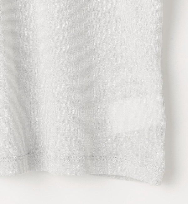 NOLLEY'S「ウォッシャブル袖口シアー切替ロンT」|Tシャツ・カットソー|