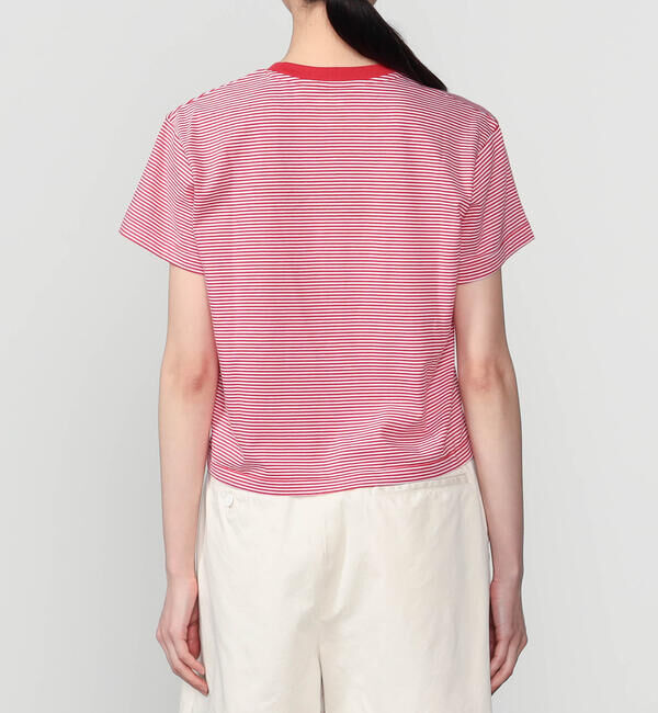DANTON「DANTON | クルーネック Tシャツ STRIPE WOMEN」|Tシャツ・カットソー|