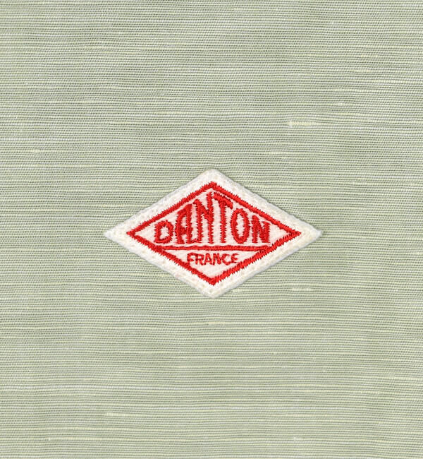 DANTON「DANTON | コットンリネンスラブ 半袖シャツ MEN」|シャツ・ブラウス|