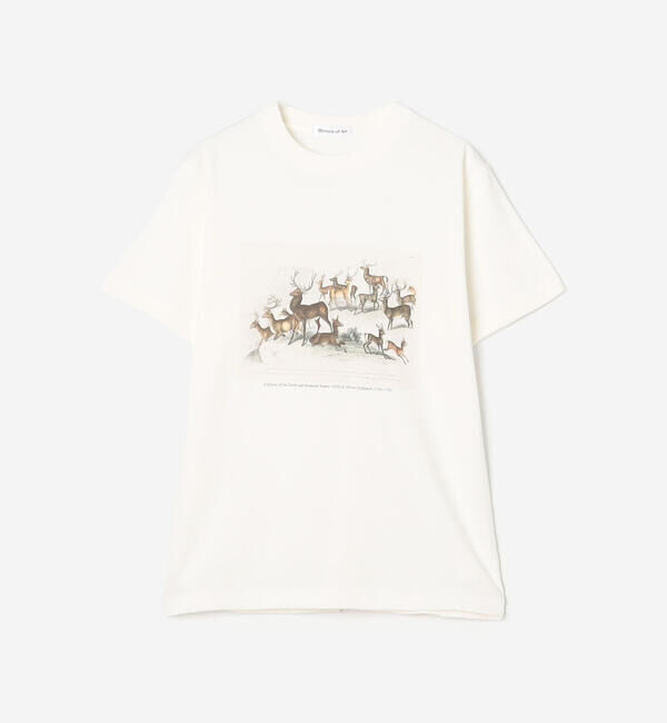  「History of Art | プリントTシャツ DEER WOMEN」|Tシャツ・カットソー|