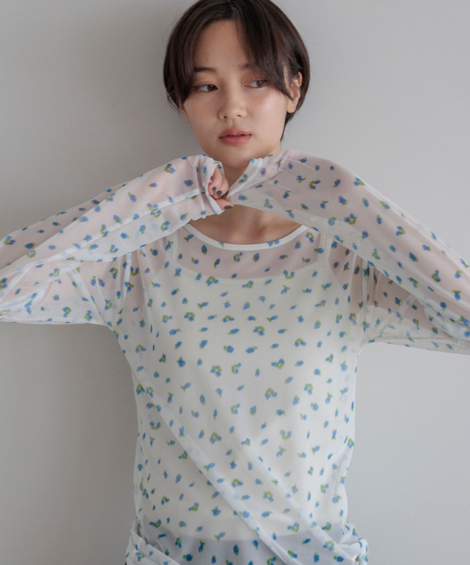 LOWRYS FARM「アソートシアープルオーバーＬＳ」|Tシャツ・カットソー|