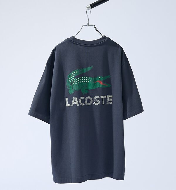 ABAHOUSE「【LACOSTE / ラコステ】 VINTAGE LOGO TEE / ビンテー」|Tシャツ・カットソー|ブラック